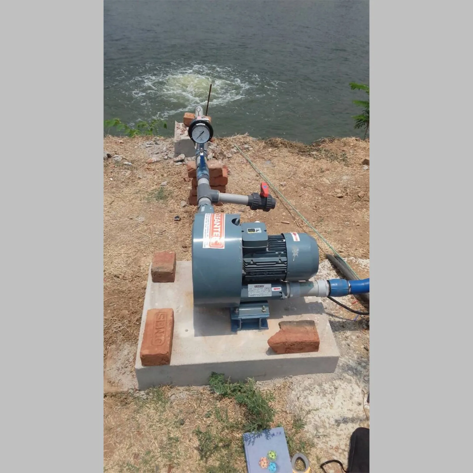 Double stage ring blower